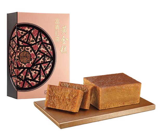 聖安娜 富貴紅棗黃金糕券