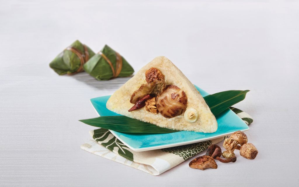 鴻福堂牛肝菌姬松茸素粽禮券